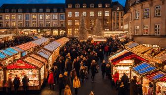 Entdecke die Angebote in der Innenstadt beim Weihnachtsmarkt-Test in Düsseldorf